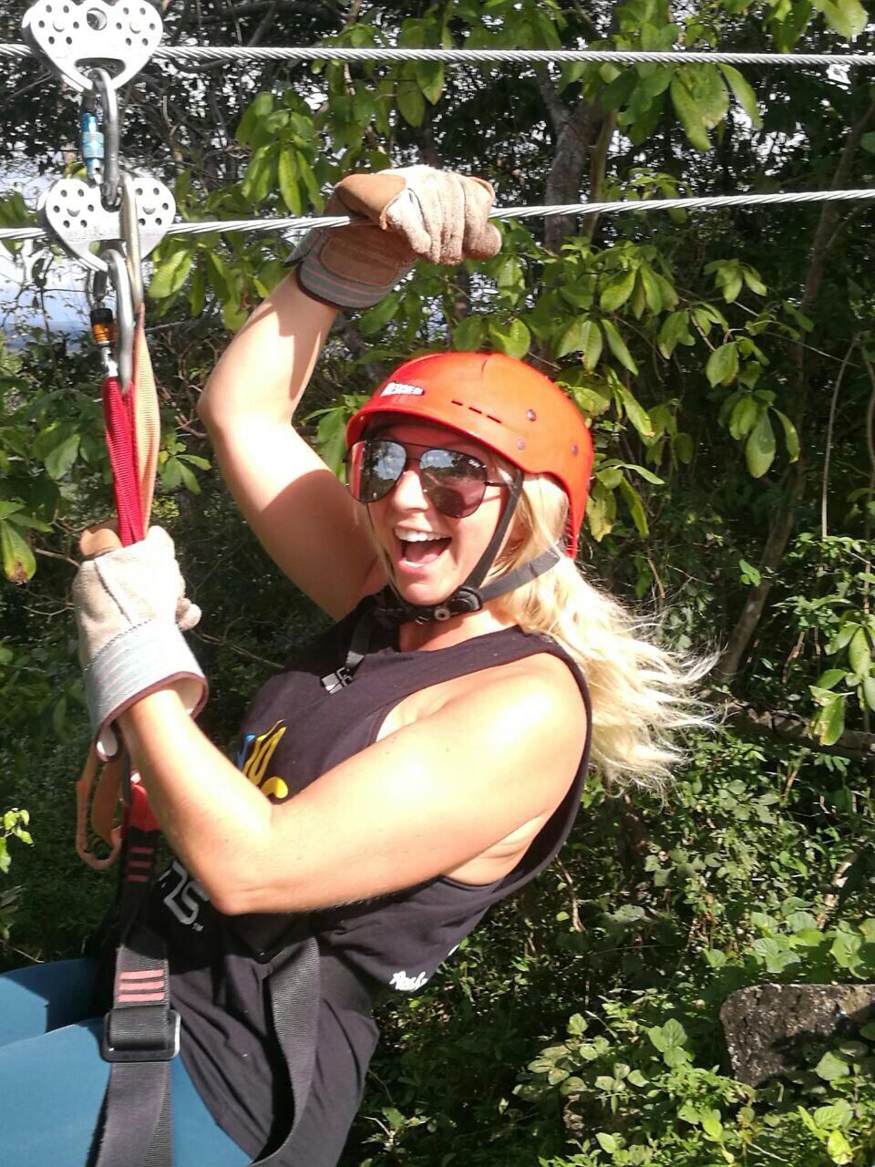 Zip-Lining Roble